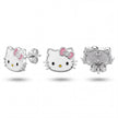 Kitty Enamel Studs — 4