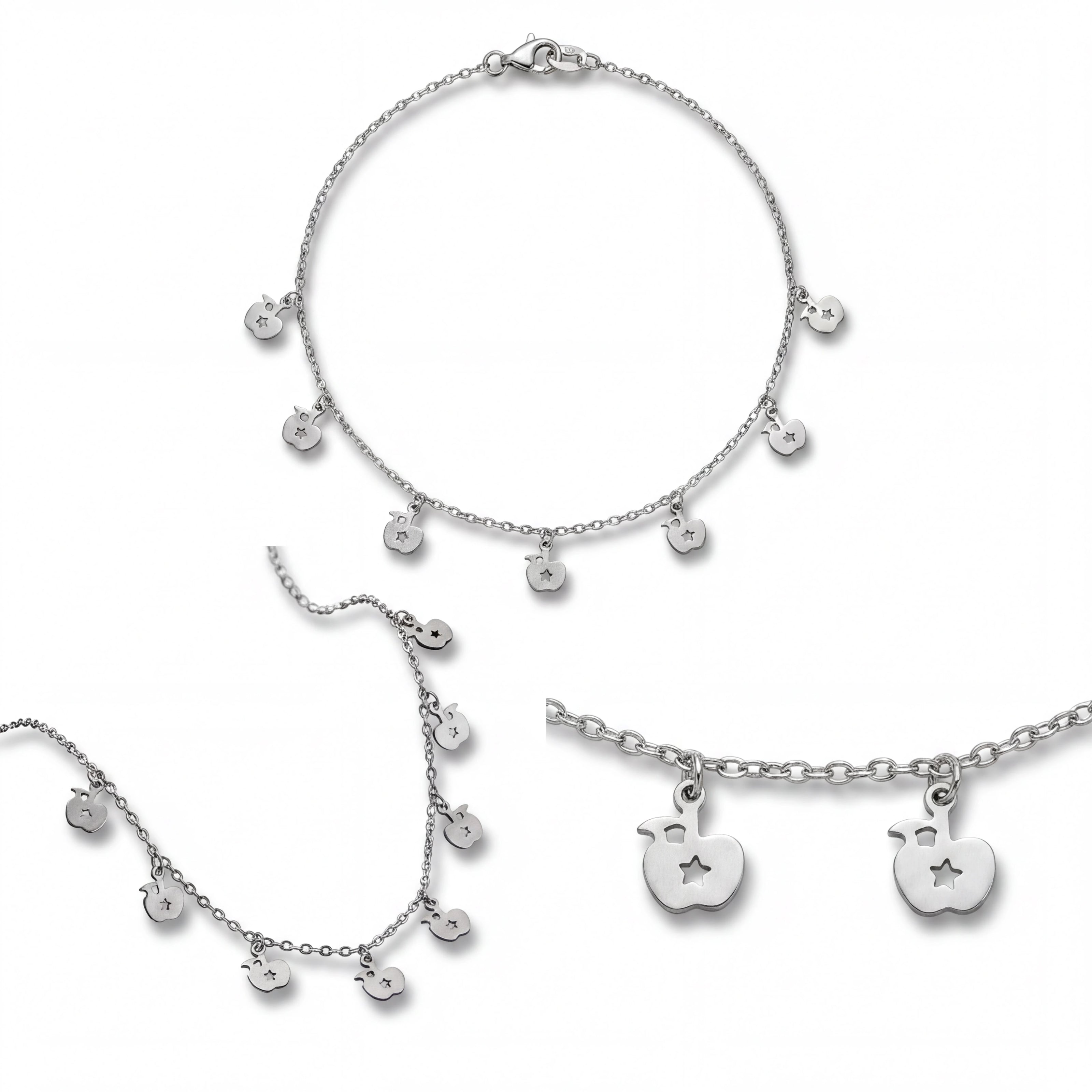 Apple Charm Necklace — 4