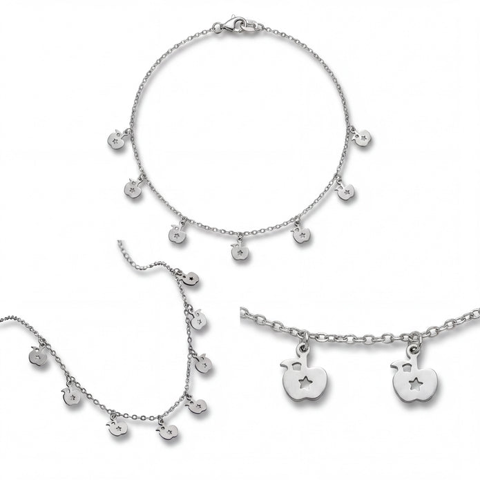 Apple Charm Necklace — 4