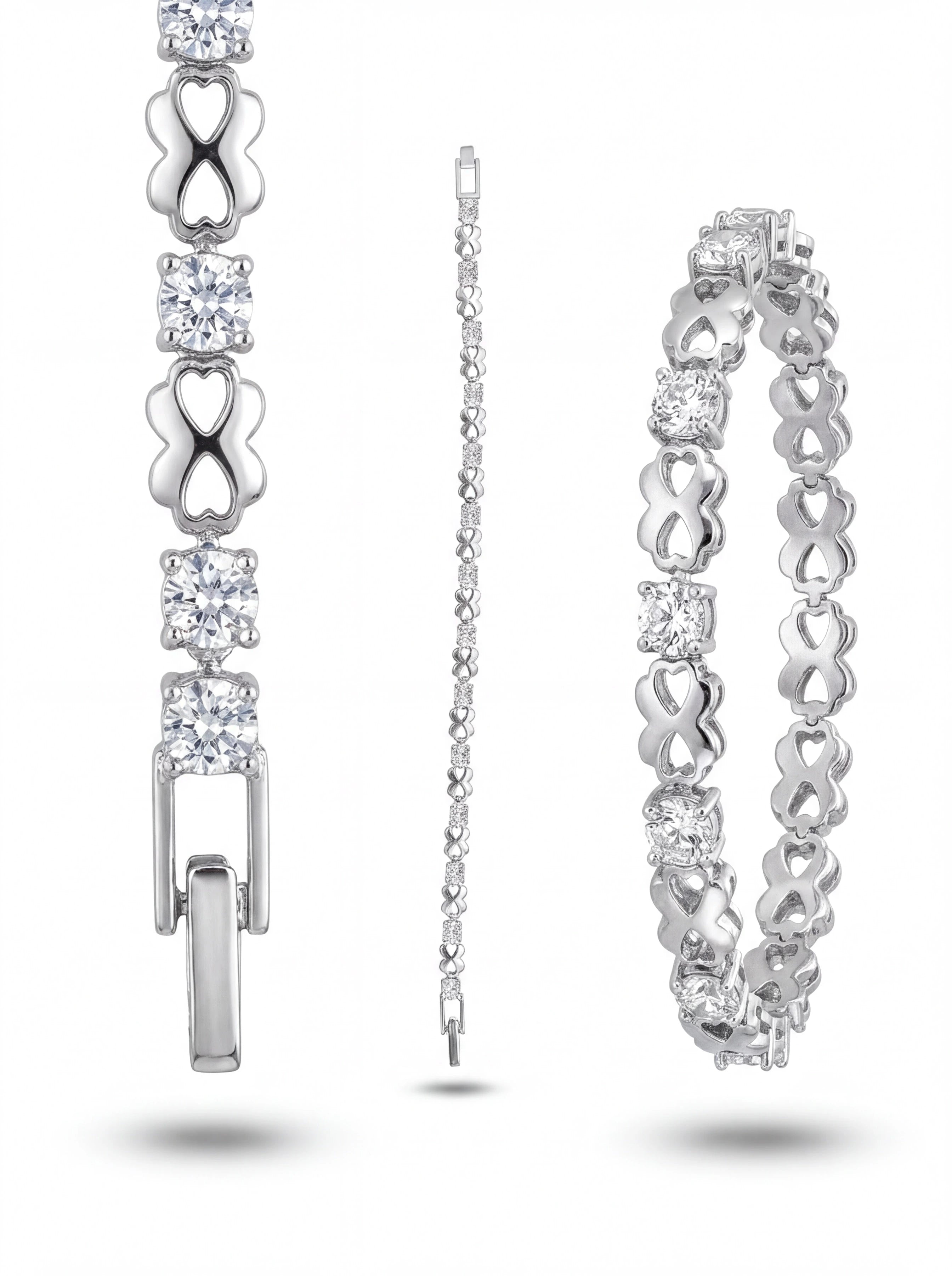CZ Infinity Bracelet — 4
