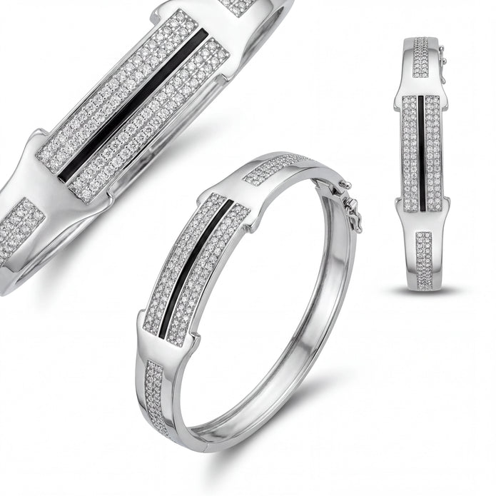 Onyx Pave Bracelet — 4