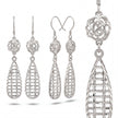 Filigree Basketweave Drops — 4