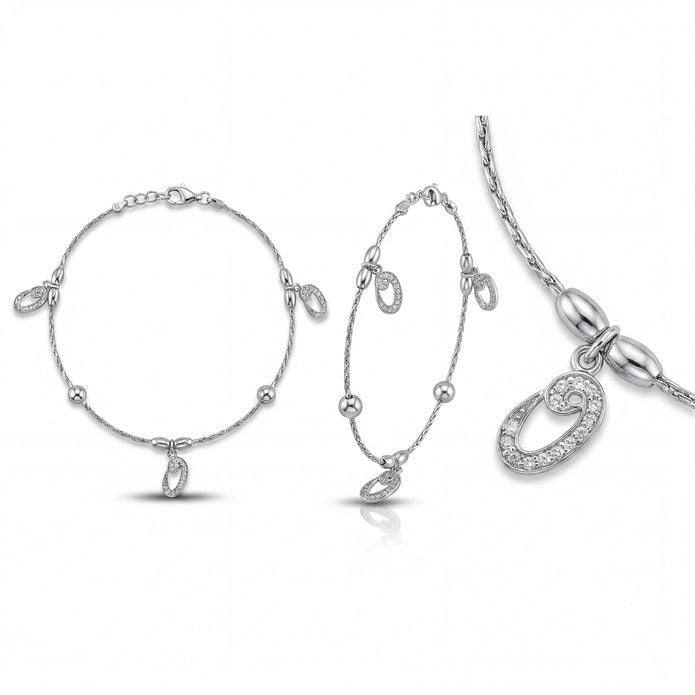 Shimmering Oval Anklet — 4