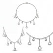 Triangle Drops Necklace — 4