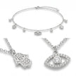 CZ Charm Necklace — 4