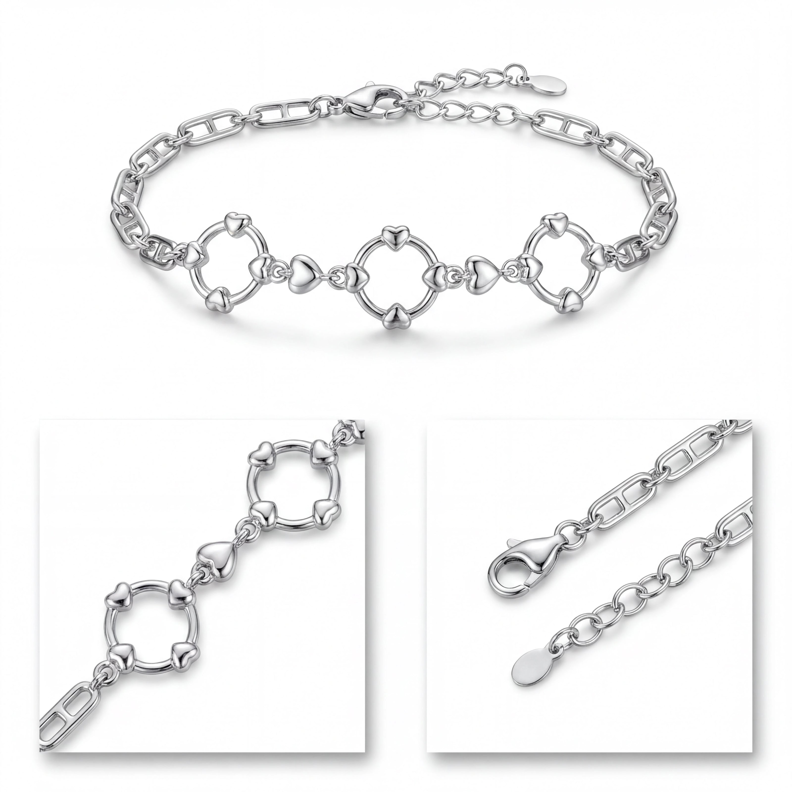 Heart Link Bracelet — 4