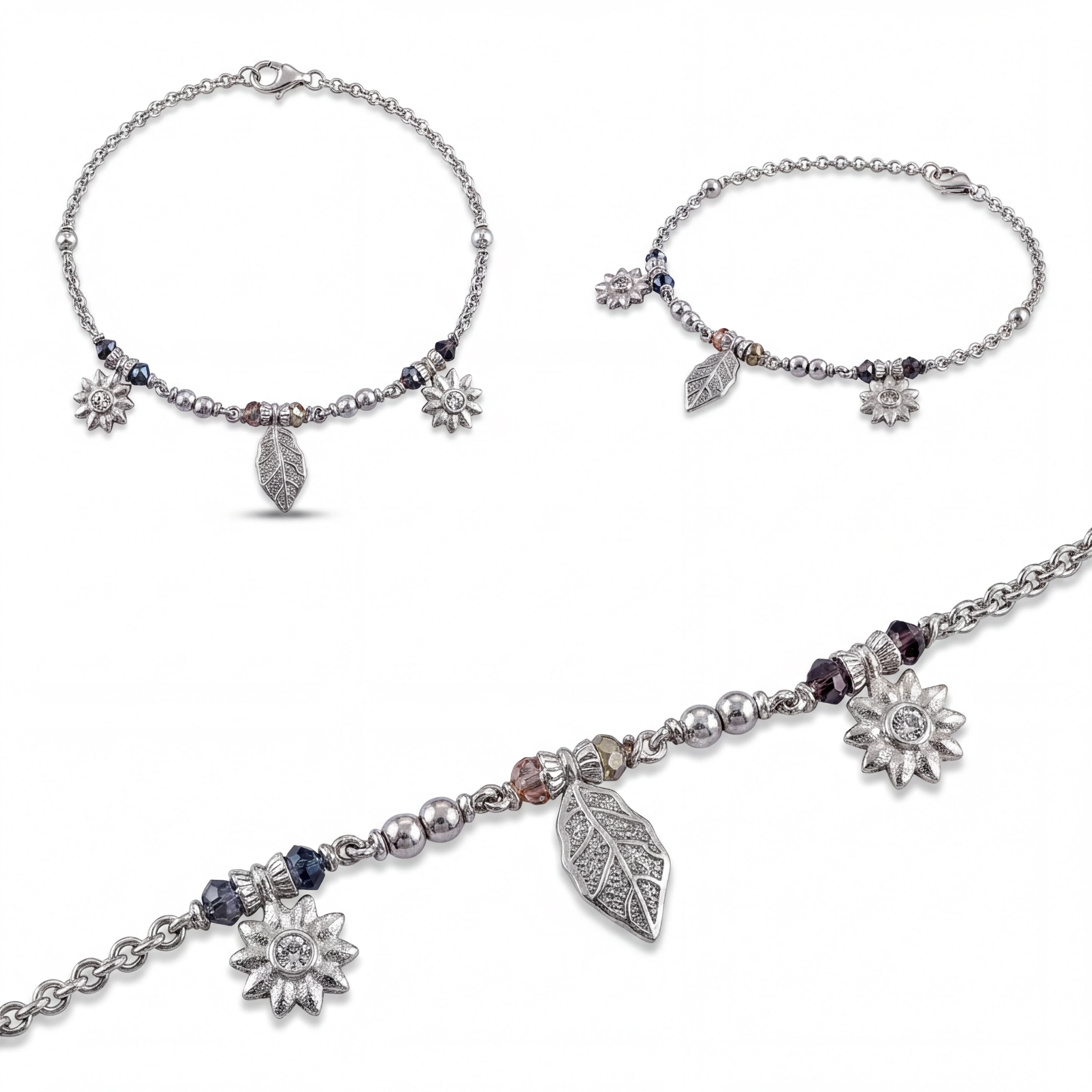 Sunburst Leaf Bracelet — 4