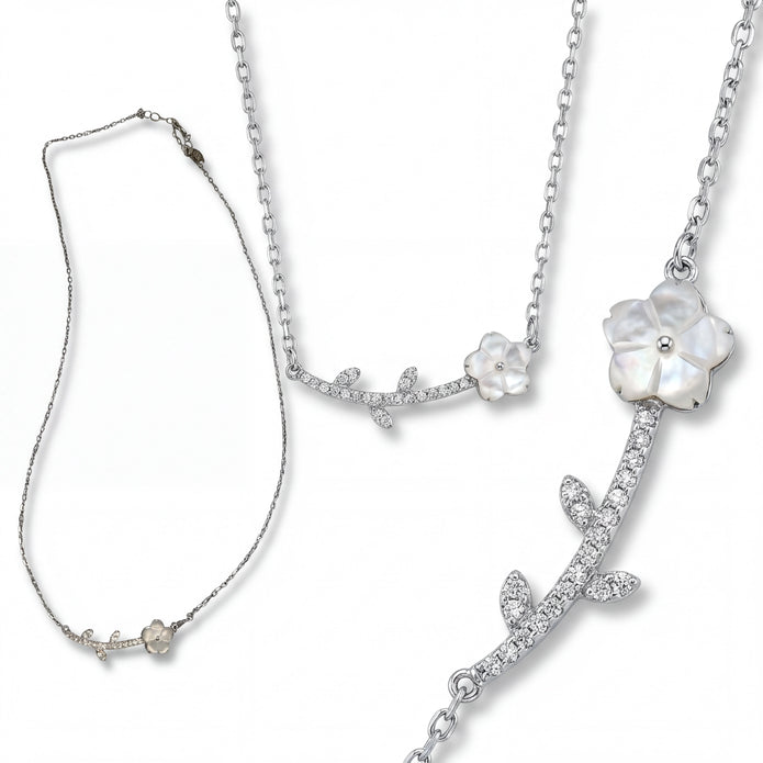 Blossom Pearl Necklace — 4