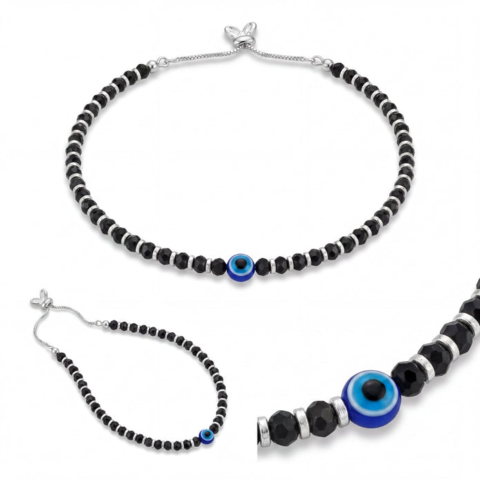 Evil Eye Beaded Anklet — 4