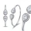 Pear Halo Bangle — 4