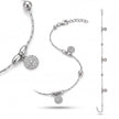 Pave Disc Anklet — 4