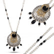 Onyx Pearl Necklace — 4