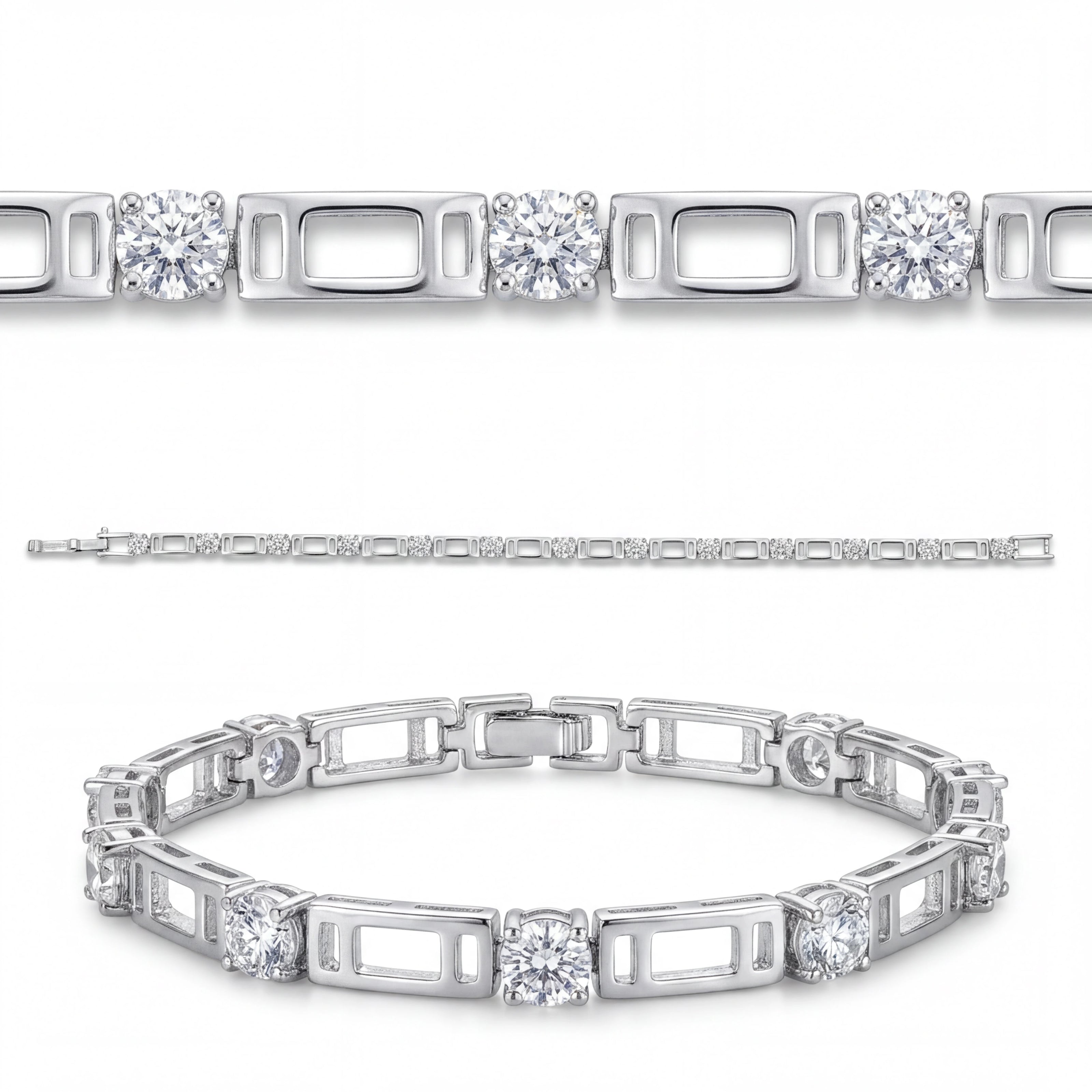 Sparkling Link Bracelet — 4