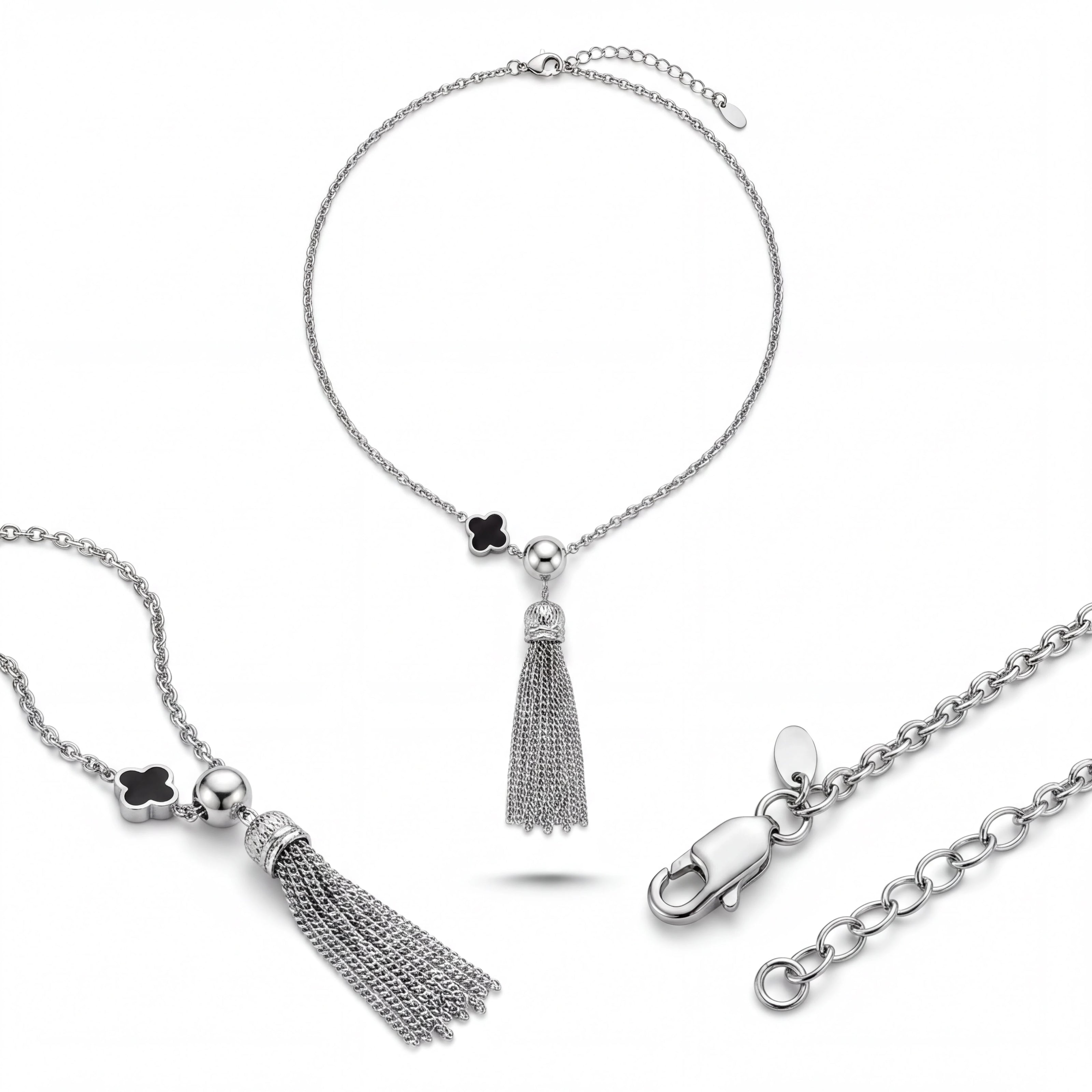 Tassel Charm Necklace — 4
