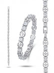 CZ Motif Link Bracelet — 4