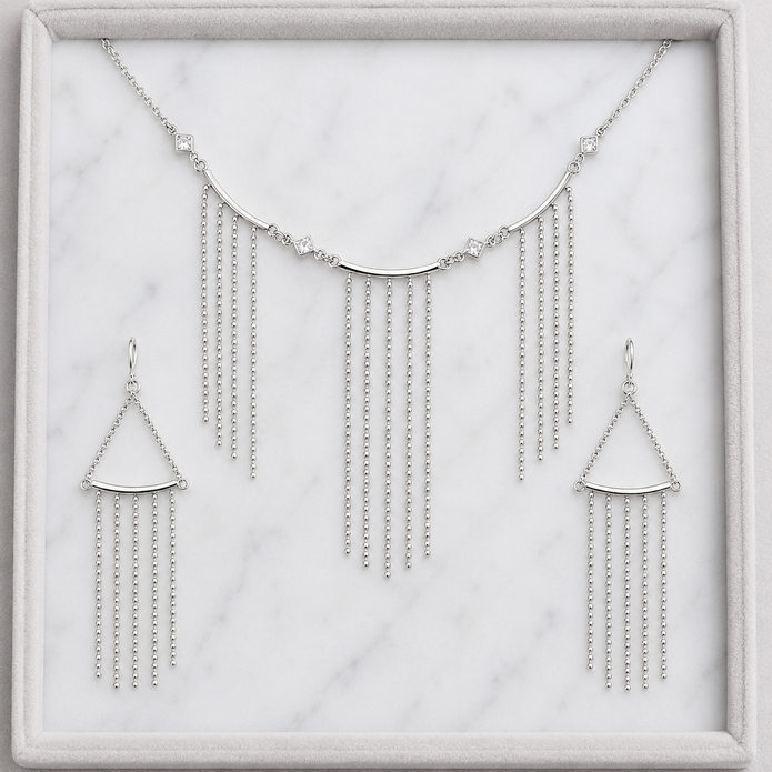 Shimmer Fringe Set