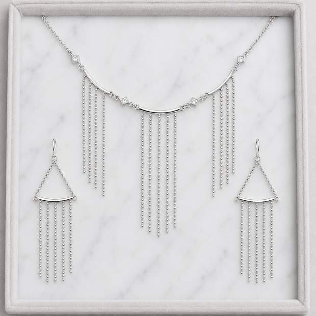 Shimmer Fringe Set