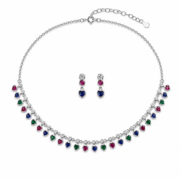 Multicolor Heart Set