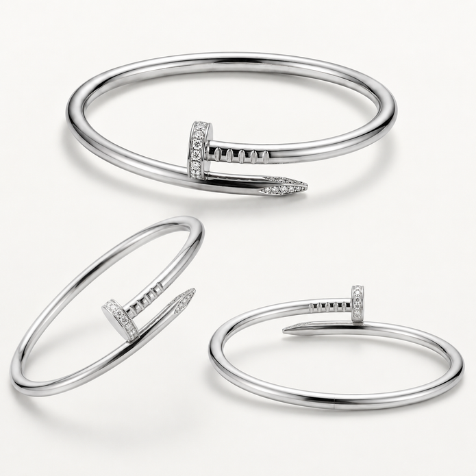 CZ Nail Bracelet