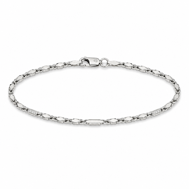 Rhombus Link Bracelet