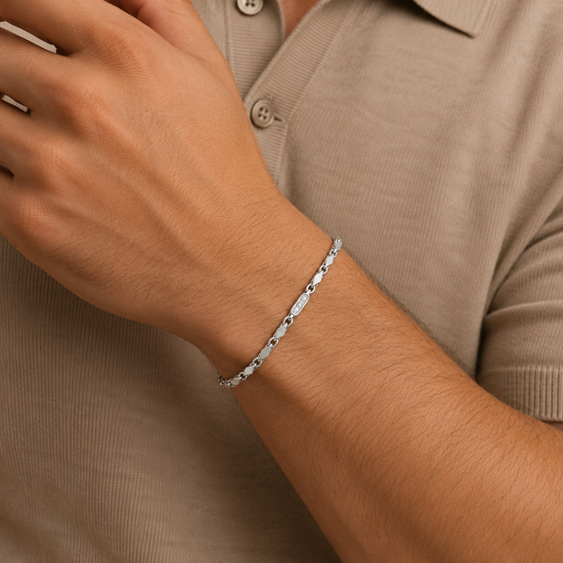 Rhombus Link Bracelet