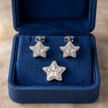 CZ Star Pendant Set
