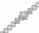 Floral Sparkle Bracelet