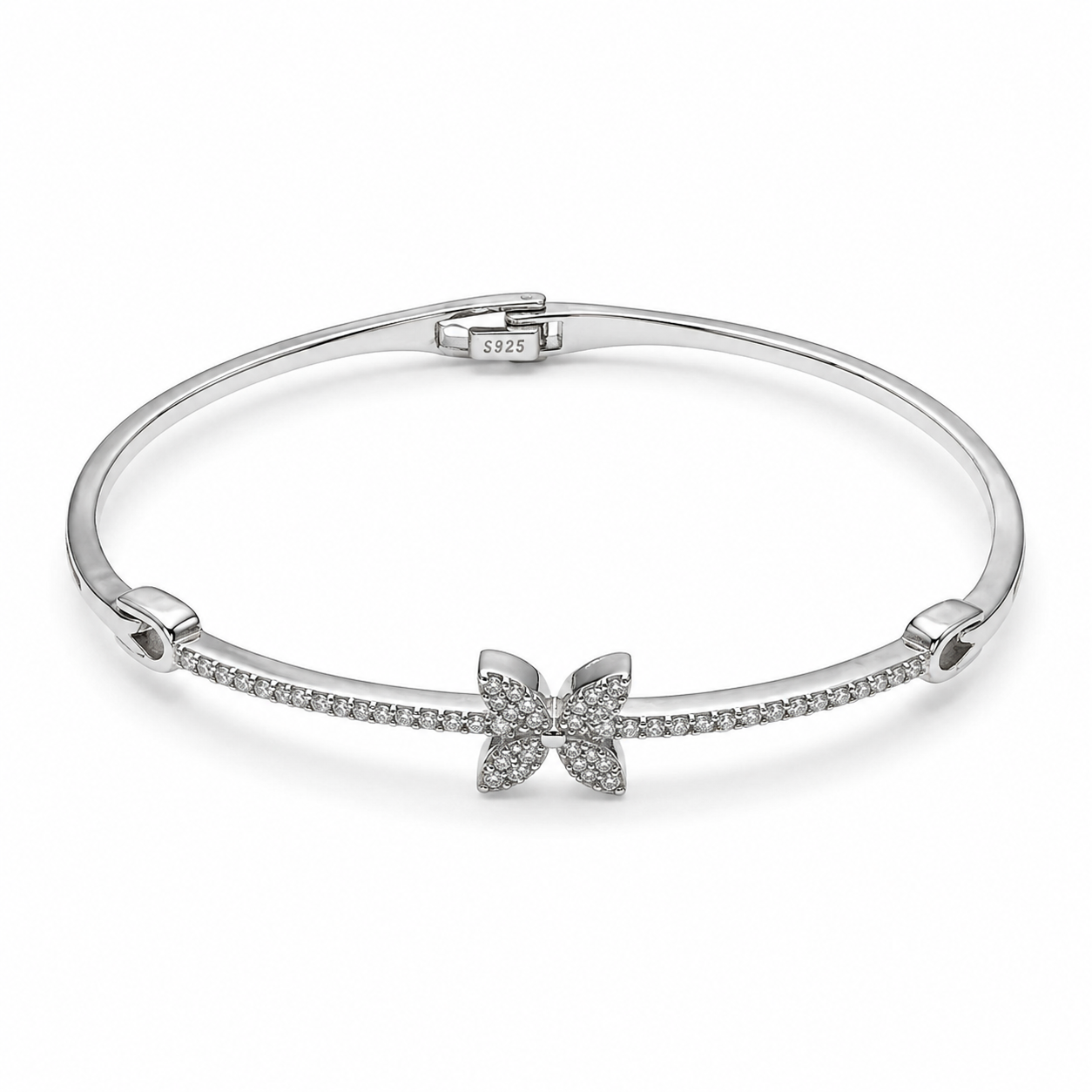 Floral Sparkle Bangle