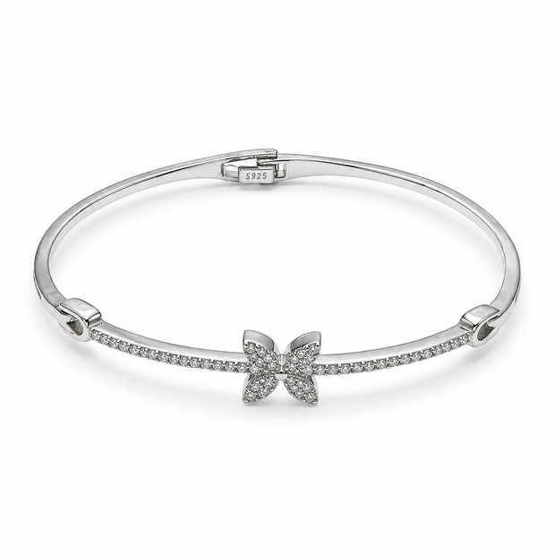 Floral Sparkle Bangle