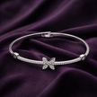 Floral Sparkle Bangle