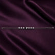 Black Heart Sparkle Bracelet