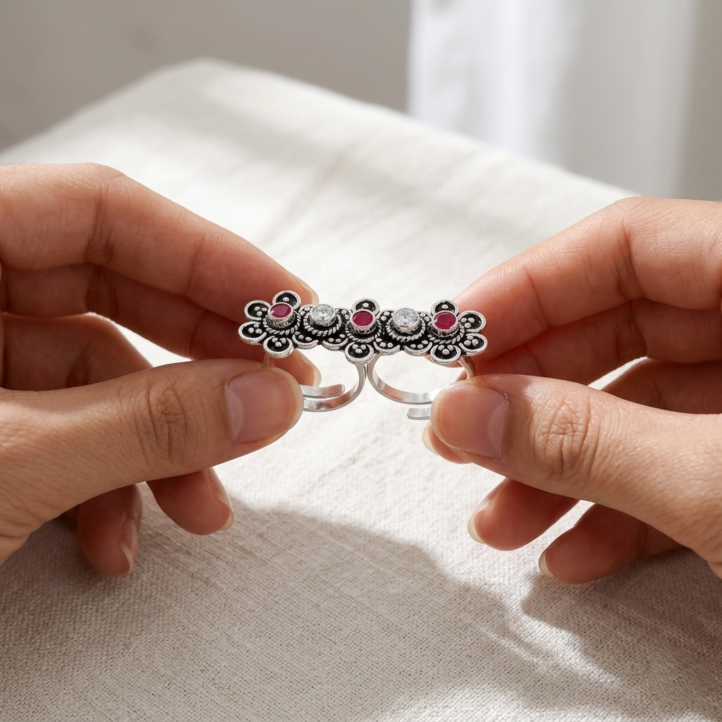 Vintage Floral Ring